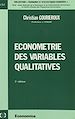 Télécharger le livre :  Économétrie des variables qualitatives