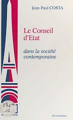 Download this eBook Le Conseil d'État dans la société contemporaine