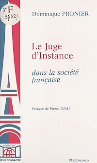 Téléchargez le livre :  Le juge d'instance dans la société française