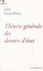 Download this eBook Théorie générale des devoirs d'État