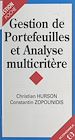 Télécharger le livre :  Gestion de portefeuille et analyse multicritère