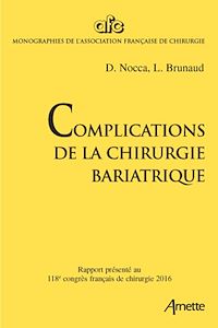 Téléchargez le livre :  Complications de la chirurgie bariatrique