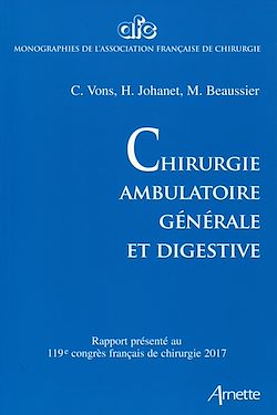 Télécharger le livre :  Chirurgie ambulatoire, générale et digestive