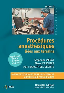 Télécharger le livre :  Procédures anesthésiques liées aux terrains - Volume 2
