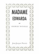 Télécharger le livre :  Madame Edwarda