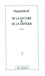 Télécharger le livre :  De la lecture et de la critique