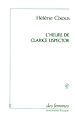 Télécharger le livre :  L'heure de Clarice Lispector
