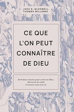 Télécharger le livre :  Ce que l'on peut connaître de Dieu