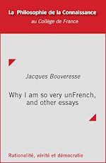 Télécharger le livre :  Why I am so very unFrench, and other essays