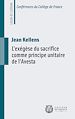 Télécharger le livre :  L'exégèse du sacrifice comme principe unitaire de l'Avesta