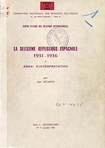 Download this eBook La Deuxième République espagnole, 1931-1936