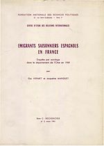 Download this eBook Emigrants saisonniers espagnols en France