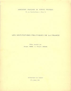Download the eBook: Les institutions politiques de la France