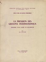 Download this eBook La pression des groupes internationaux