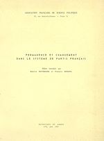Download this eBook Permanence et changement dans le système de partis français
