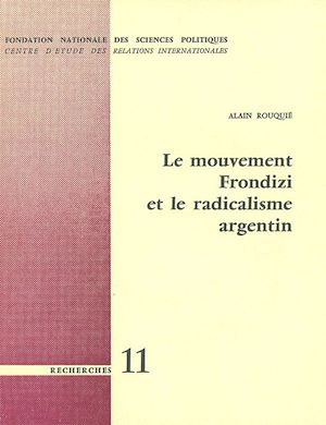 Download the eBook: Le mouvement Frondizi et le radicalisme argentin