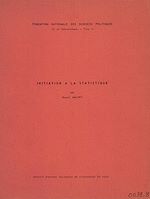 Download this eBook Initiation à la statistique
