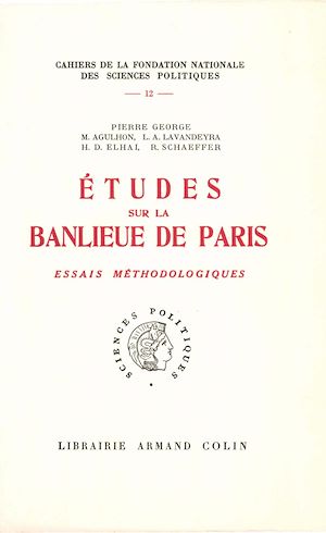 Download the eBook: Etudes sur la banlieue de Paris