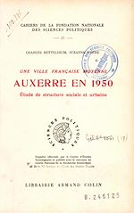 Download this eBook Une ville française moyenne : Auxerre en 1950