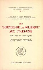 Download this eBook Les sciences de la politique aux Etats-Unis