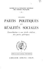 Download this eBook Partis politiques et réalités sociales