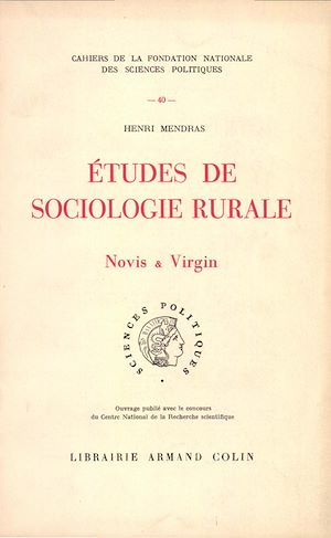 Download the eBook: Etudes de sociologie rurale