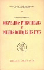 Download this eBook Organisations internationales et pouvoirs politiques de l'Etat