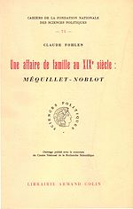 Download this eBook Une affaire de famille au 19e siècle : Mequillet-Noblot