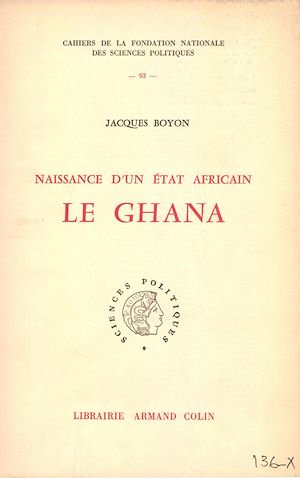 Download the eBook: Le Ghana : naissance d'un Etat africain