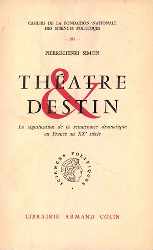 Download the eBook: Théâtre et destin