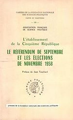 Download this eBook L'établissement de la Ve République