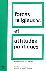 Download this eBook Forces religieuses et attitudes politiques dans la France contemporaine