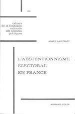 Download this eBook L'abstentionnisme électoral en France