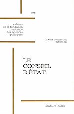 Download this eBook Le Conseil d'Etat