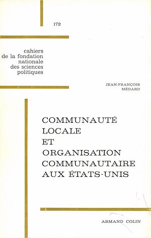 Download the eBook: Communauté locale et organisation communautaire aux Etats-Unis