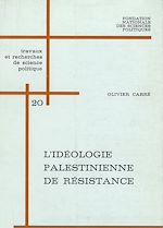 Télécharger le livre :  L'idéologie palestinienne de résistance