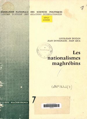 Download the eBook: Les nationalismes maghrébins