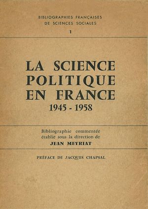 Download the eBook: La science politique en France