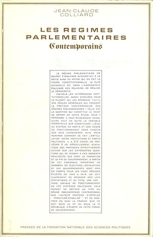 Download the eBook: Les régimes parlementaires contemporains