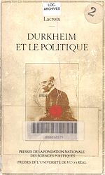 Download this eBook Durkheim et le politique