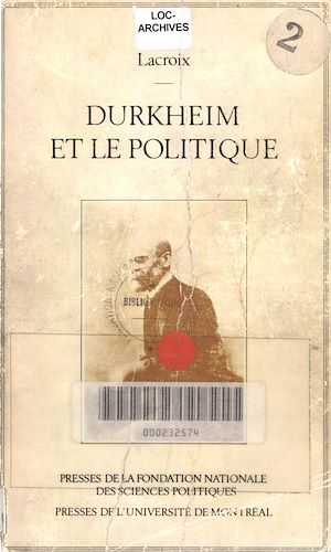 Download the eBook: Durkheim et le politique