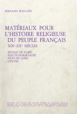 Download the eBook: Matériaux pour l'histoire religieuse du peuple français, 19e-20e siècles