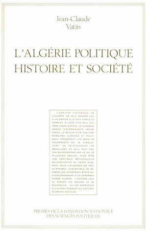 Download the eBook: L'Algérie politique, histoire et société