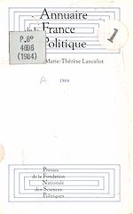 Download this eBook Annuaire de la France politique
