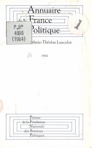 Download the eBook: Annuaire de la France politique