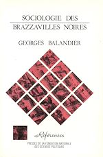 Download this eBook Sociologie des Brazzavilles noires