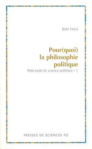 Download the eBook: Pour(quoi) la philosophie politique?