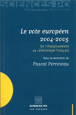 Download the eBook: Le vote européen 2004-2005