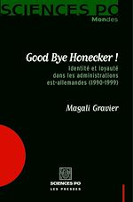 Télécharger le livre :  Good Bye Honecker !