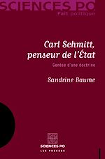 Download this eBook Carl Schmitt, penseur de l'État